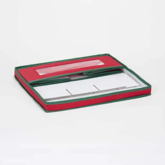 Household Essentials Cup Glassware Storage Box Red {8}