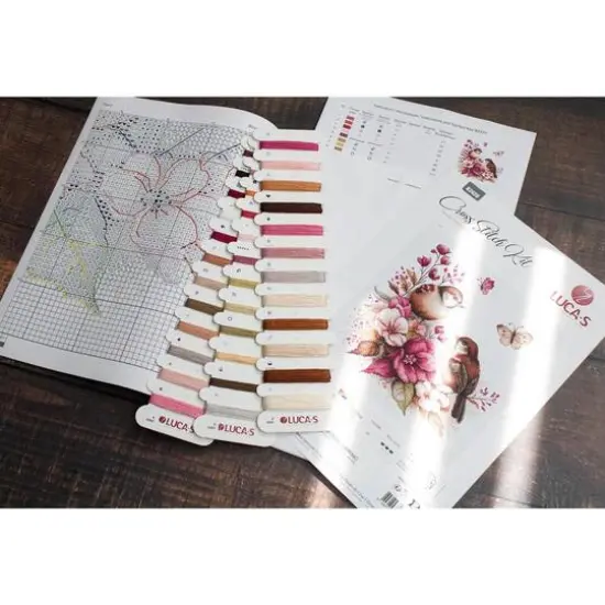 Luca-S The Birds - Spring Counted Cross Stitch Kit {6}