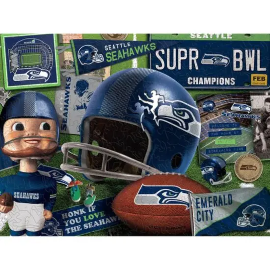 Retro Series Wooden Puzzle Philadelphia Eagles {2}