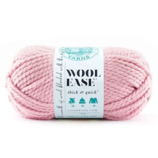 Lion Brand&reg; Wool-Ease&reg; Thick & Quick&reg; Solid Yarn Blossom {1}