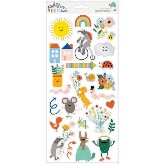 American Crafts&trade; Kid At Heart Icon Cardstock Stickers {1}