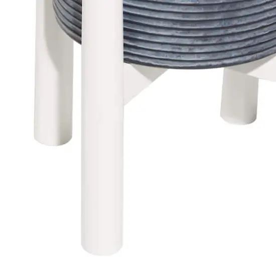 Black Metal Boho Planter Set {4}