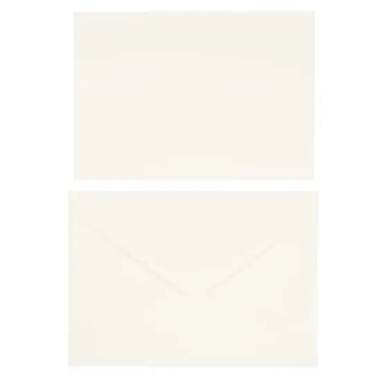 Ivory Flat Cards & Envelopes by Recollections&trade;, 5" x 7" {3}