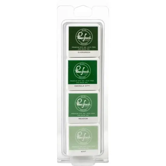 Pinkfresh Studio Garden Stroll Premium Dye Cube Ink Pads Set {1}