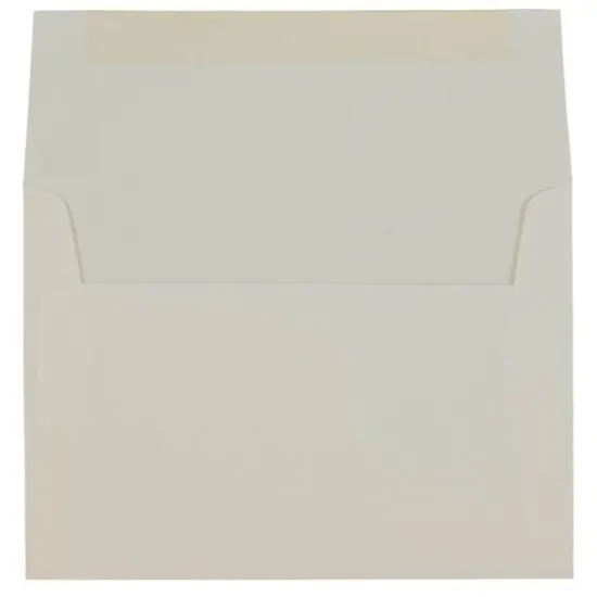 JAM Paper A7 Strathmore Invitation Envelopes, 50ct. Natural White Laid {4}