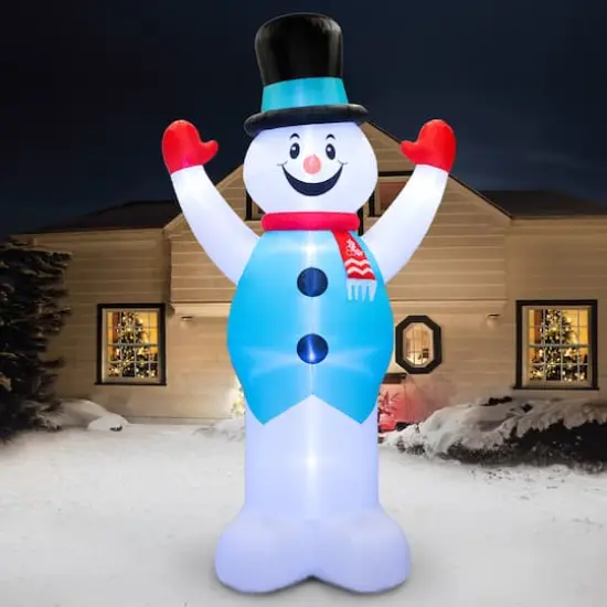 20ft. Airflowz Inflatable Colossal Snowman {12}