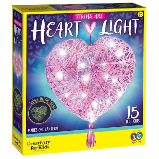 Creativity for Kids&reg; String Art Heart Light {1}