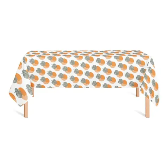 Sun & Palm Leafs Tablecloth {3}
