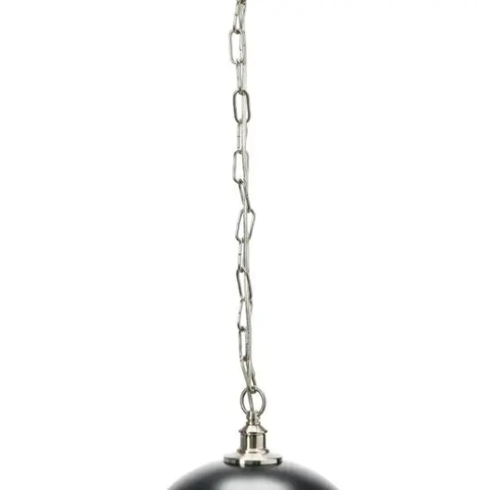 Hello Honey&reg; 5.9ft. Metal Ceiling Light Black and Antique Nickel {8}