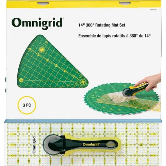 Omnigrid&reg; 14" 360&deg; Rotating Mat Set {1}