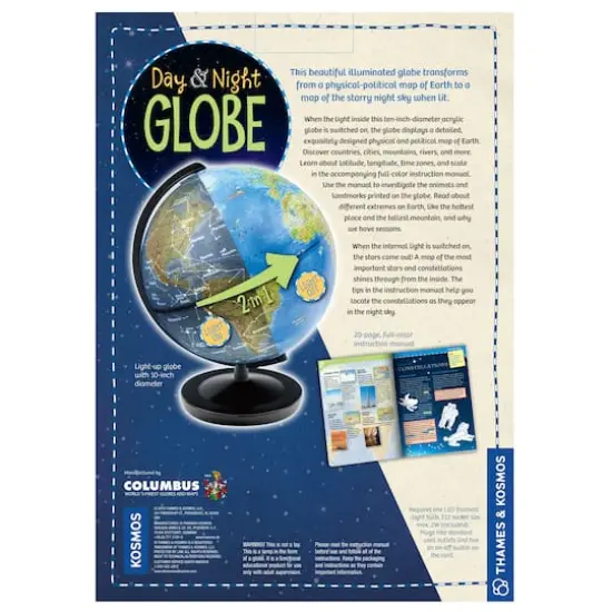 Thames & Kosmos Day & Night Globe {3}