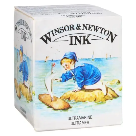 Winsor & Newton&reg; Drawing Ink, 14mL Ultramarine {1}