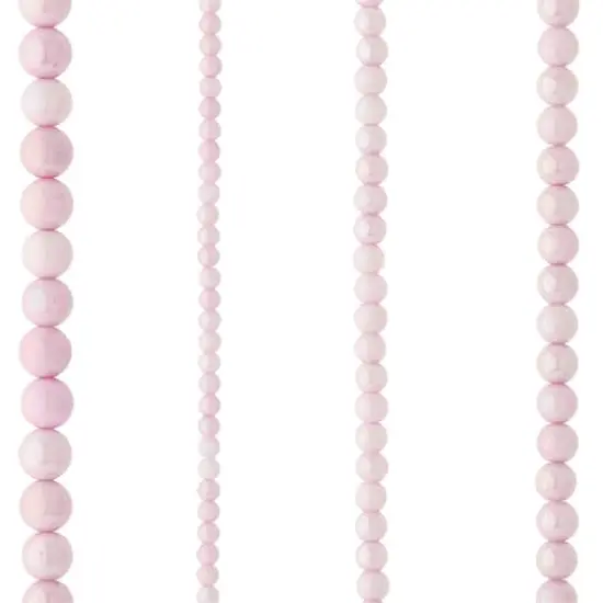 Light Violet Marble Glass Round Beads by Bead Landing&trade; {1}