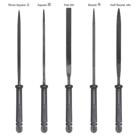 Enkay 5-Piece Needle File Kit {7}