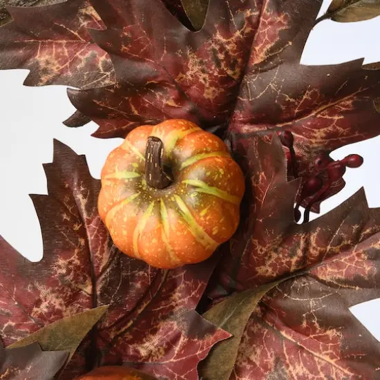 24" Autumn Ivy Wreath {4}