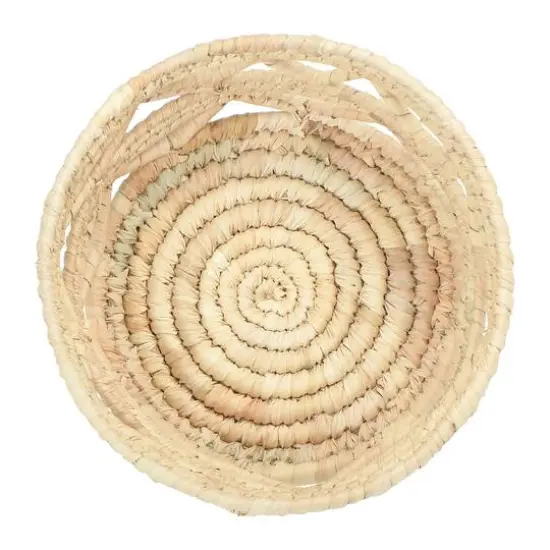Hello Honey&reg; Natural Handwoven Grass Basket Set {6}