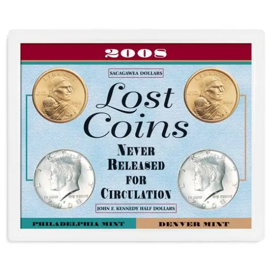 American Coin Treasures 2008 Lost Coins Never Released For Circulation {1}