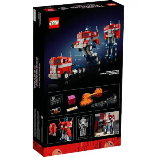LEGO&reg; Optimus Prime 10302 Building Kit (1,508 Pieces) {4}