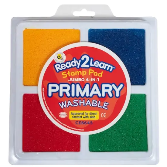 Ready2Learn&trade; Jumbo 4-in-1 Stamp Pad, 3ct. {3}