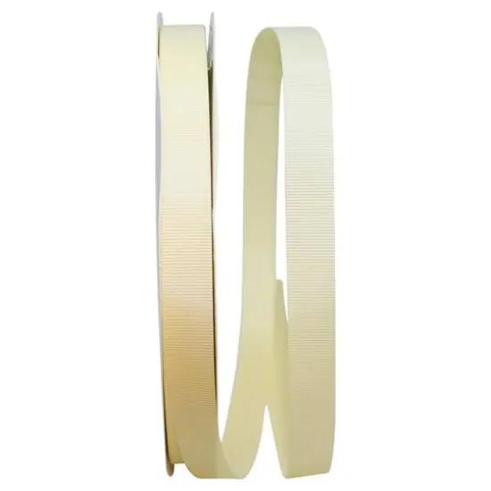 The Ribbon Roll 5/8" x 100yd. Grosgrain Allure Ribbon Ivory {1}