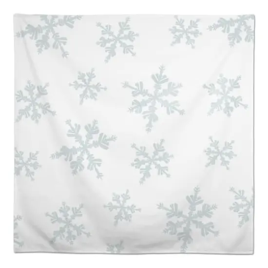 Snowflake Pattern 58" x 58" Tablecloth {1}