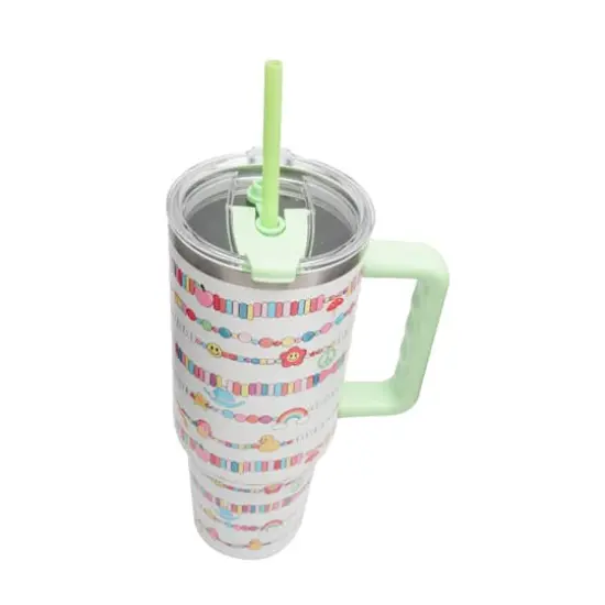 40oz. Friendship Bracelet Stainless Steel Insulated Tumbler by Ashland® {5}