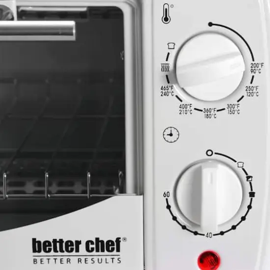 Better Chef 9L White Toaster Oven Broiler {4}