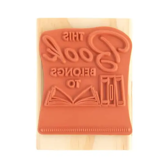 This Book Belongs To Wood Stamp by Recollections&reg; {3}
