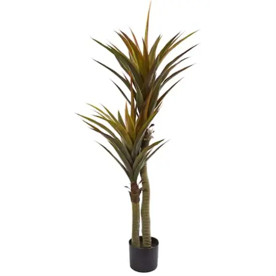 4.6ft. Potted Yucca Artificial Tree {1}