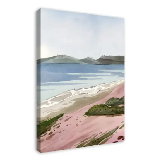 Solitude Beach 24" x 36" Canvas Wall Art {3}