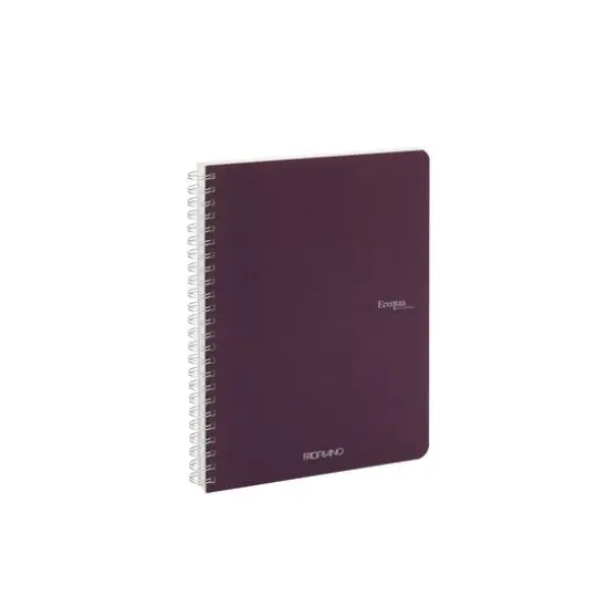 Fabriano&reg; EcoQua Spiral Bound Lined Notebook Wine {4}