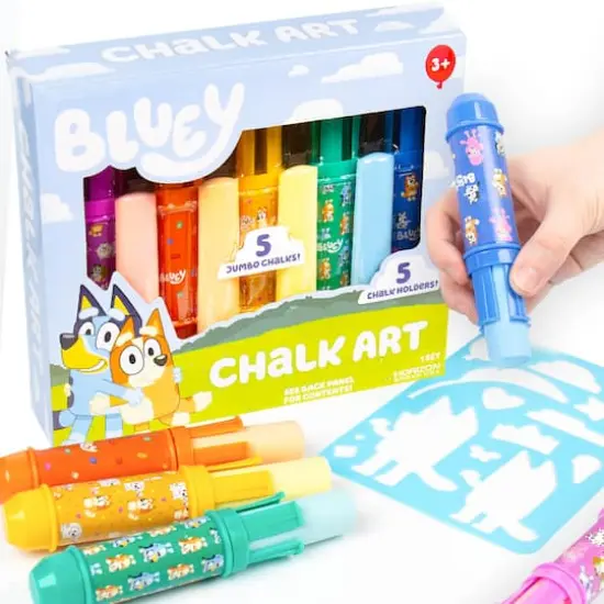 Bluey Chalk Art Set {4}