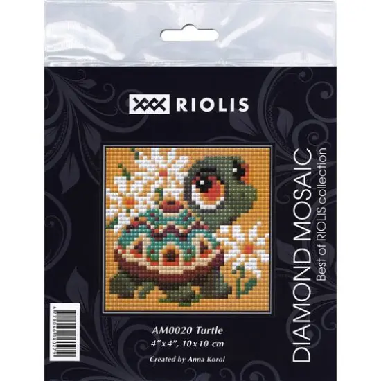 RIOLIS Turtle Diamond Mosaic Kit {1}