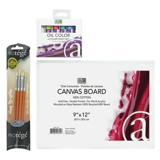 Art Advantage&reg; Paint Set Oil Value Pack {3}