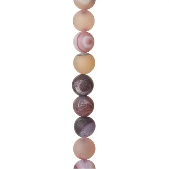Purple Agate Round Beads, 10mm by Bead Landing&trade; {1}