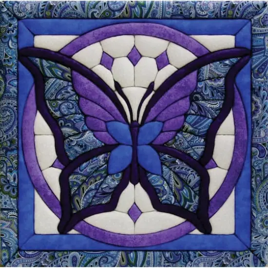 Quilt Magic&reg; Butterfly No Sew Wall Hanging Kit {1}
