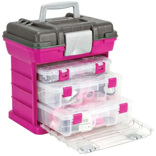 Creative Options&reg; Grab 'N Go Magenta 3-By Rack System {4}