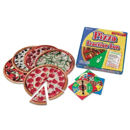 Learning Resources&reg; Pizza Fraction Fun&trade; Game {3}