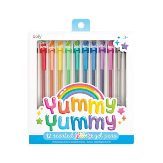 Yummy Yummy Scented 12 Color Glitter Gel Pens {1}