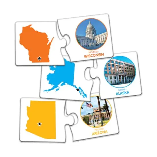 Match It! - States & Capitals {3}