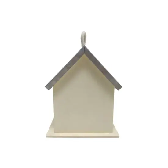 7" Unfinished Plywood Birdhouse by Make Market® {4}