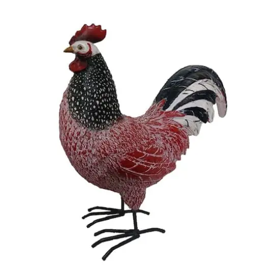 Santa's Workshop 12" Rhode Island Rooster {1}