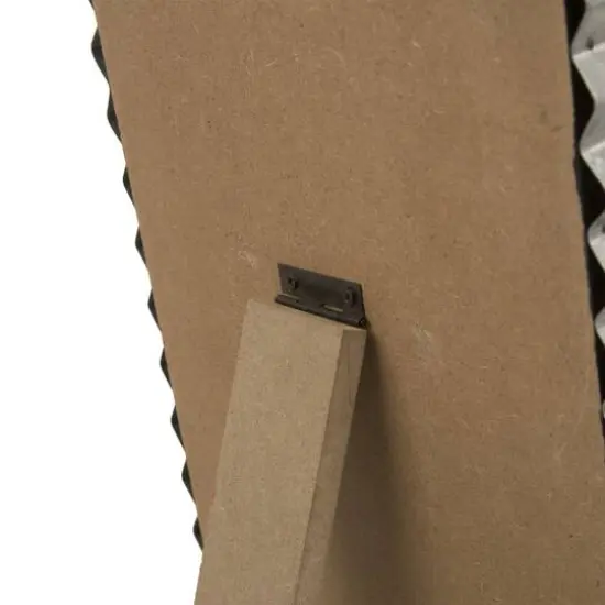 Glitzhome&reg; 3ft. Black Wooden Christmas Porch Sign {7}