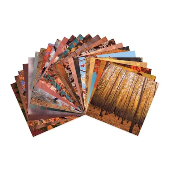Craft Smith 12" x 12" Autumn Textures Paper Pad {3}