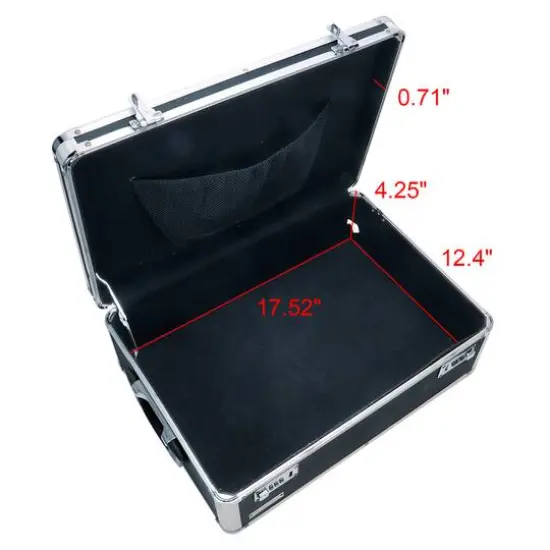 Vaultz Black Storage Chest {5}