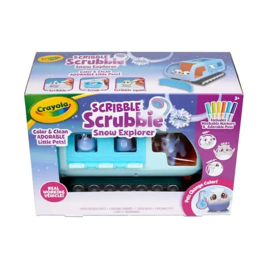 Crayola&reg; Scribble Scrubbie Pets Arctic Snow Explorer Art Kit {4}
