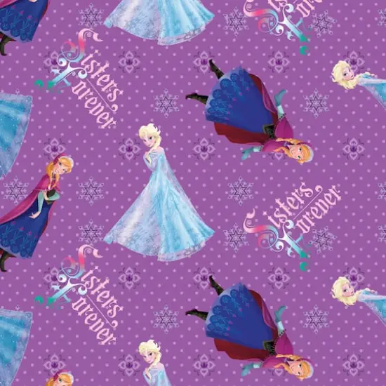 Disney&reg; Frozen Sisters Forever Character Toss Cotton Fabric {1}