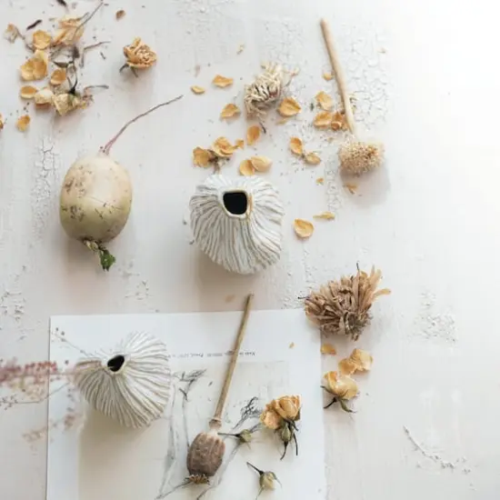 Hello Honey&reg; Whispering White Pleated Vase Set {5}