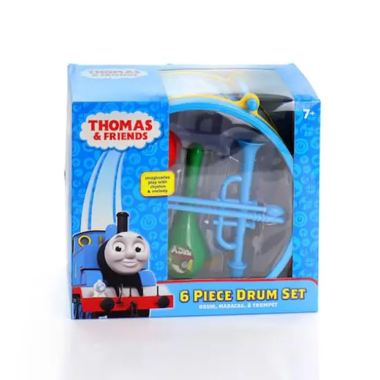Thomas & Friends&trade; Blue 6 Piece Drum Set {4}