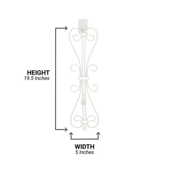 Village Lighting Elegant Adjustable Wreath Hanger {13}